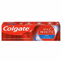 Colgate Max White Optic 75 ml, Whitening toothpaste, 75 ml, Adult, Paste, Mint, Menthol, Mica