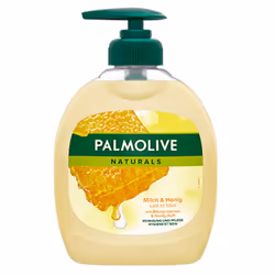 Palmolive IT03055A, Hands, Liquid soap, Pump bottle, Honey, Milk, Green, Yellow, Honey