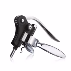 Vacu Vin 66514606, Lever corkscrew, Black, Silver, China, 154 mm, 190 mm, 53 mm