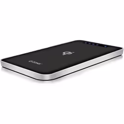 ZENS Qi-certified Portable Powerbank Wireless Charger 4500 mAh Battery Capacity - Works with all phones with wireless chargin ...