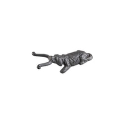 Esschert Design Stiefelknecht Hund, Stiefelhilfe, Gusseisen, schwarz, MaÃ¢Ã¼e 12,1 x 27,2 x 7,8 cm
