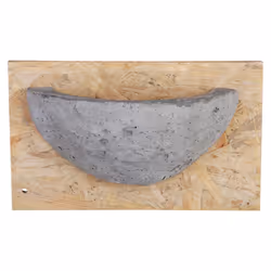 Esschert Design NKB2, Nest, Grey, Wood, Concrete, Wood, 242 mm, 93 mm, 147 mm
