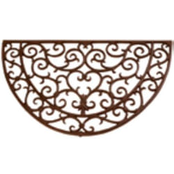Esschert Design LH37 door mat Decorative doormat Outdoor Half-round Bronze