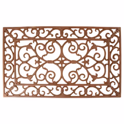 Esschert Design LH42, Scraper doormat, Outdoor, Rectangular, Brown, Monochromatic, Iron