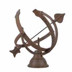 Esschert Design Sundial Iron Brown 1 pc(s)