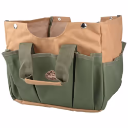 Esschert Design Garden Tool Bag and Stool Outdoor Patio Storage Seat GT01