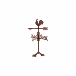 Esschert Fallen Fruits Cast Iron Rooster Weathervane