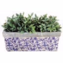 Esschert Design AC29, Box planter, Freestanding, Multicolour, Rectangle, Outdoor, Pattern