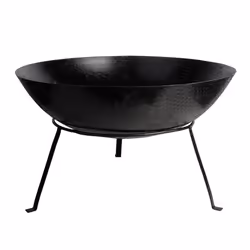 Esschert Design FF114 fireplace Outdoor Portable fireplace Firewood Black