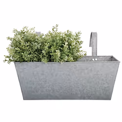 Esschert Design OZ03, Box planter, Hanging, Zinc, Zinc, Rectangle, Indoor/outdoor