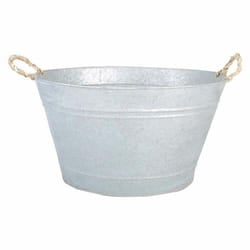 Esschert Design 8714982057175 planter Indoor/outdoor Pot planter Freestanding Zinc steel Silver