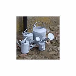 watering can 20,5 x 36,9 cm 3,5 litres zinc grey