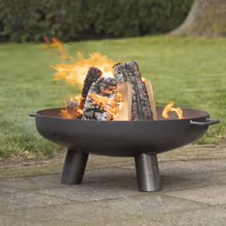 Esschert Design FF241 fireplace Outdoor Portable fireplace Firewood Black