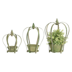 Esschert Design AM79 flowerpot Green, Steel Metal 3 pc(s)