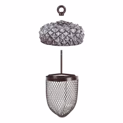 Esschert Design FB389 bird feeder Metallic Iron, Polyvinyl chloride (PVC) Hanging - Additional view 5