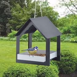 Esschert Design FB407 bird feeder Grey, White Steel Hanging - Additional view 2