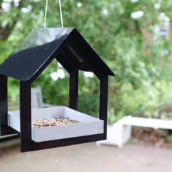 Esschert Design FB407 bird feeder Grey, White Steel Hanging - Additional view 3