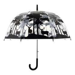 Esschert Design TP233 umbrella Black, Transparent Steel Full-sized Rain umbrella
