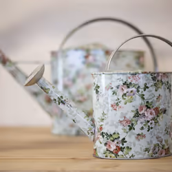 Esschert Design Rose print indoor watering can