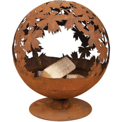 Esschert Design FF293 fireplace Outdoor Portable fireplace Firewood Rust colour