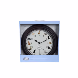 Esschert Design TF015 wall/table clock Round Brown