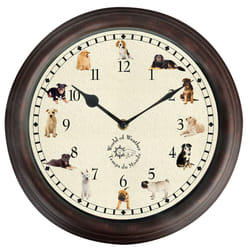 Esschert Design TF016 wall/table clock Round Brown
