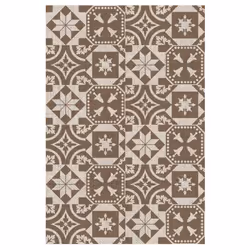 Esschert Design Outdoor Rug Portuguese Tiles Door Floor Mat Carpet Balcony