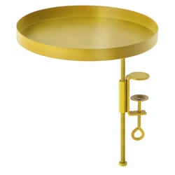 Esschert Design Round golden clamp tray L