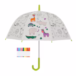 Esschert Design KG281 kids' umbrella Black, Green, Transparent