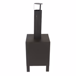 Esschert Design Terrace Stove S Garden Fireplace Outdoor Fire Pit Black/Brown - Black
