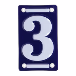 Esschert Design DB92-3, Blue, White, Iron, Wall-mounted, Goss, 10 pc(s), 240 mm