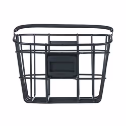 Basil Bremen Alu KF Front Bicycle basket Aluminium Black