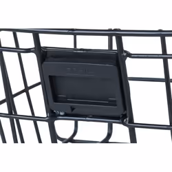 Basil Bremen Alu KF Front Bicycle basket Aluminium Black - Additional view 5