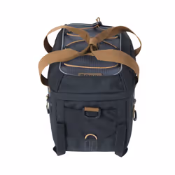 Basil Miles Rear Bicycle bag 7 L Polyester Black, Grey