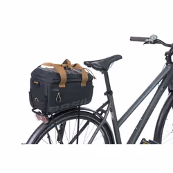 Basil Miles Rear Bicycle bag 7 L Polyester Black, Grey - Additional view 7