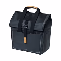 Basil Urban Dry, Rear, Bicycle bag, Tarpaulin, Black, 25 L, 5 kg