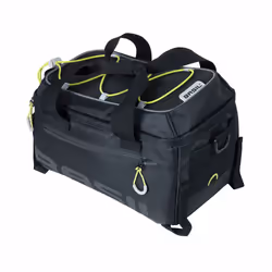 Basil Miles, Rear, Bicycle bag, Polyester, Black, 7 L, 5 kg