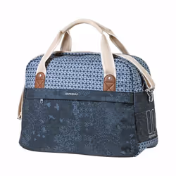 Basil Boheme, Rear, Bicycle bag, Polyester, Blue, 18 L, 5 kg