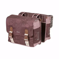 Basil Boheme, Rear, Bicycle bag, Polyester, Red, 35 L, 10 kg