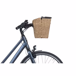 Basil Bremen Rattan Look KF Front Bicycle basket Wood - Additional view 6