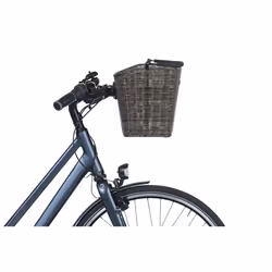 Basil Bremen Rattan Look KF Front Bicycle basket Black - Additional view 5