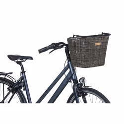Basil Bremen Rattan Look KF Front Bicycle basket Black - Additional view 6