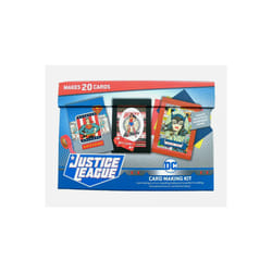Justice League Card Making Kit Brand New and Sealed - Makes 20 Cards