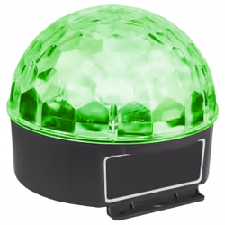 MAX Music Magic Jelly DJ Ball 6x 1W LEDs, Disco stroboscope, Black, Green, CE, LED, 6 lamp(s), 1 W