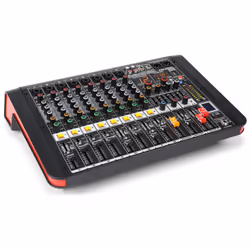 Power Dynamics PDM-M804A, 2 channels, Bluetooth, Black