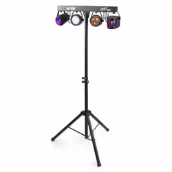 MAX Music PartyBar 9 Suitable for indoor use Disco stroboscope Black