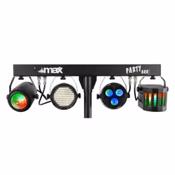 MAX Music PartyBar 9 Suitable for indoor use Disco stroboscope Black