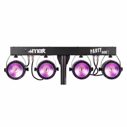 MAX Music PartyBar 11 Set 4 x COB Par 20W