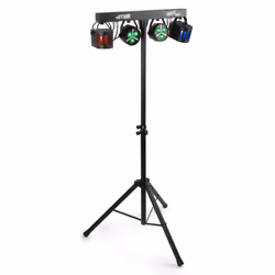 MAX Music PartyBar 12, Disco stroboscope, Black, CE, LED, 50000 h, Blue, Green, Red, White