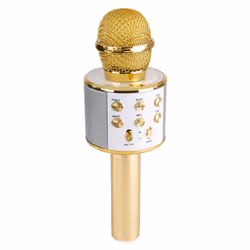 MAX Music KM01G, Karaoke microphone, 115 dB, 100 - 10000 Hz, Buttons, Wireless, Micro-USB, USB Type-A